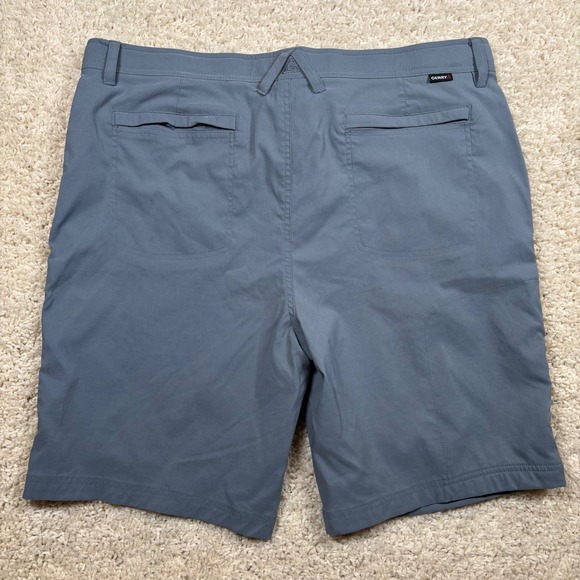 GERRY Men's Gray Outdoor Cargo Shorts Size 40 Built In Belt Quick Dry - Picture 10 of 11